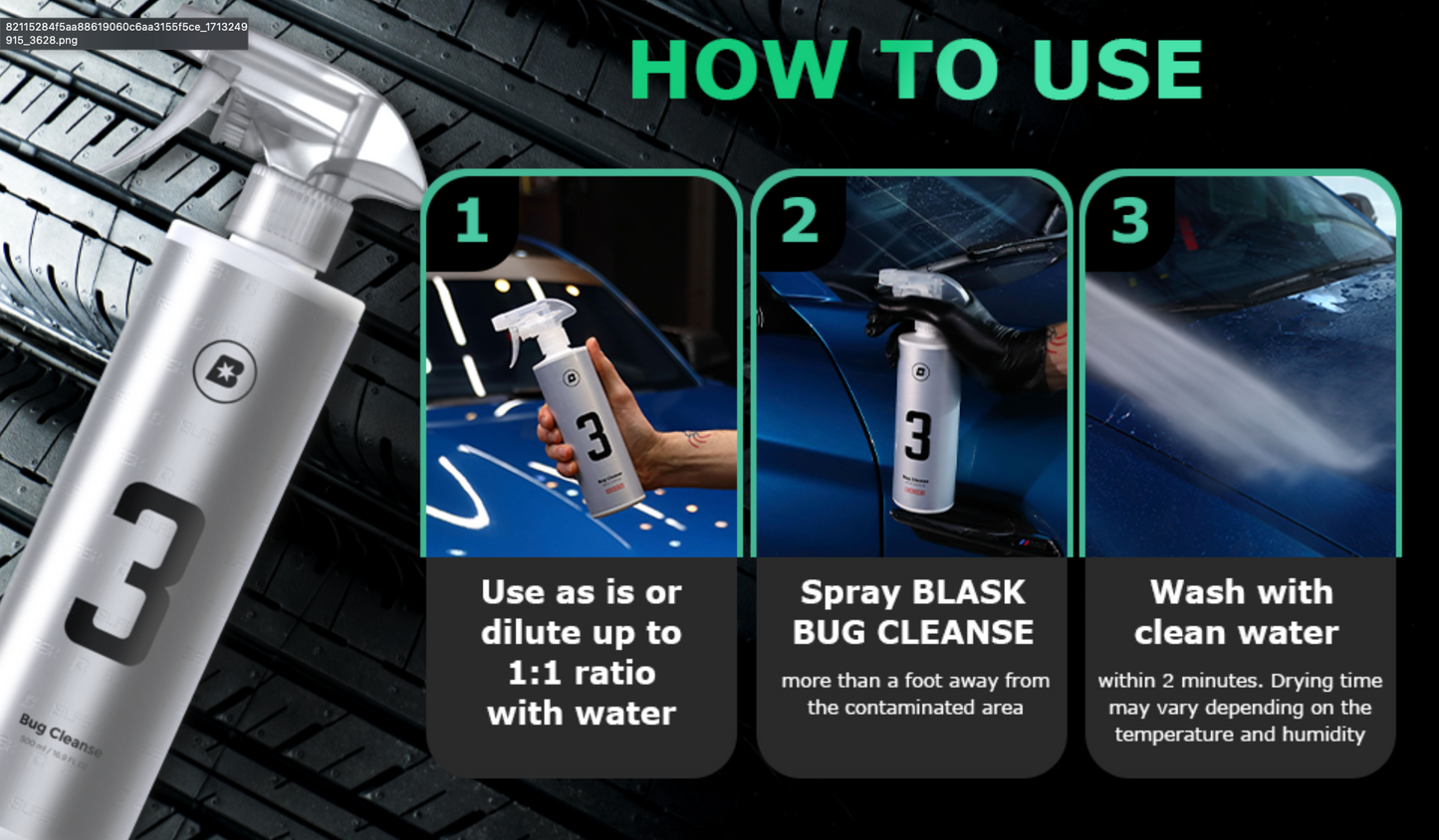 Blask No.3 Bug Cleanse